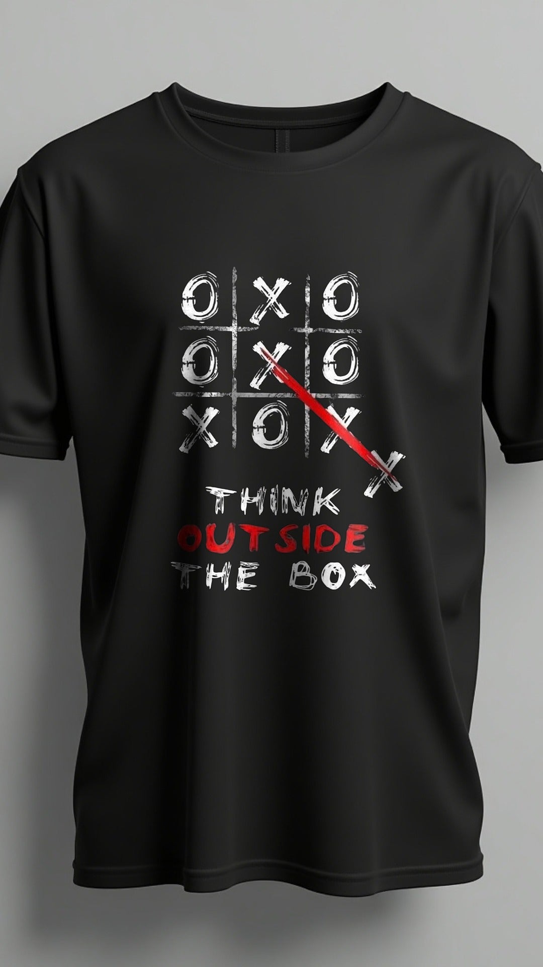 Think Outside the Box – Motivational Graphic T-Shirt