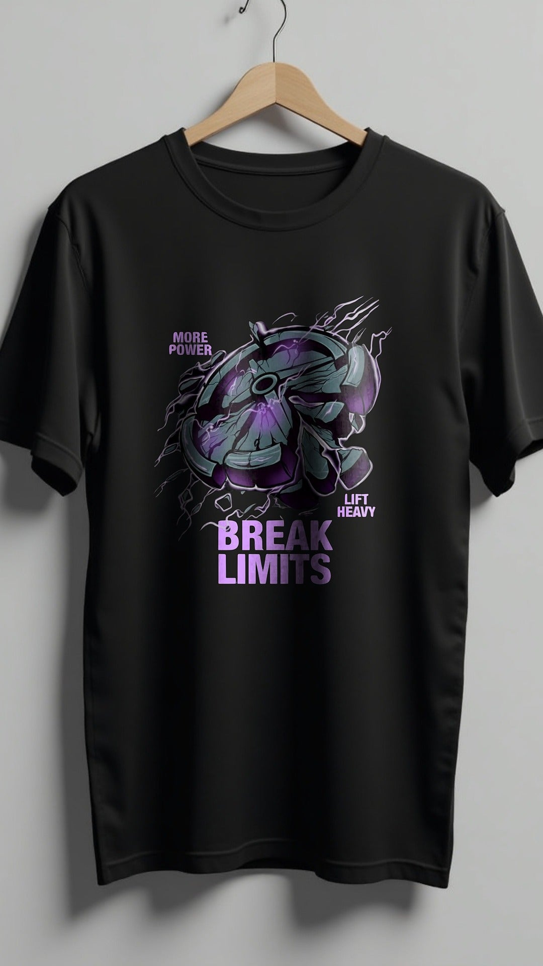 Break Limits™ – Ultra-Performance Motivational Gym T-Shirt