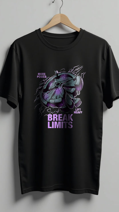 Break Limits™ – Ultra-Performance Motivational Gym T-Shirt