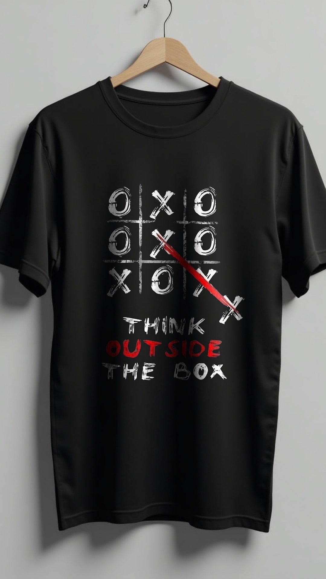Think Outside the Box – Motivational Graphic T-Shirt
